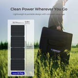 12V 400W Portable Solar Suitcase Lightweight