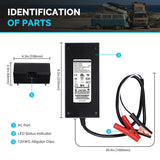 Ledenprijs 20A 240V AC-naar-DC Lithium-ijzerfosfaat acculader