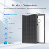 5,12 kWh-stroomsysteem voor caravans | 3000W-omvormer, 200Ah Lithium Battery x2
