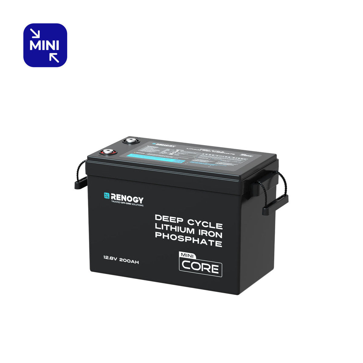 5,12 kWh-stroomsysteem voor caravans | 3000W-omvormer, 200Ah Lithium Battery x2