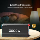 12V 3000W Inverter Pure Sine Wave Motorhome Off-Grid