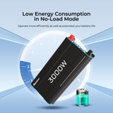 12V 3000W Inverter Pure Sine Wave Motorhome Off-Grid