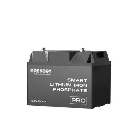 12V 100Ah Pro Smart Lithium LiFePO4 Battery w/ Bluetooth & Self-heating