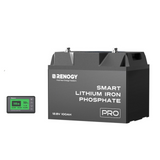 12V 100Ah Pro Smart Lithium LiFePO4 Battery w/ Bluetooth & Self-heating