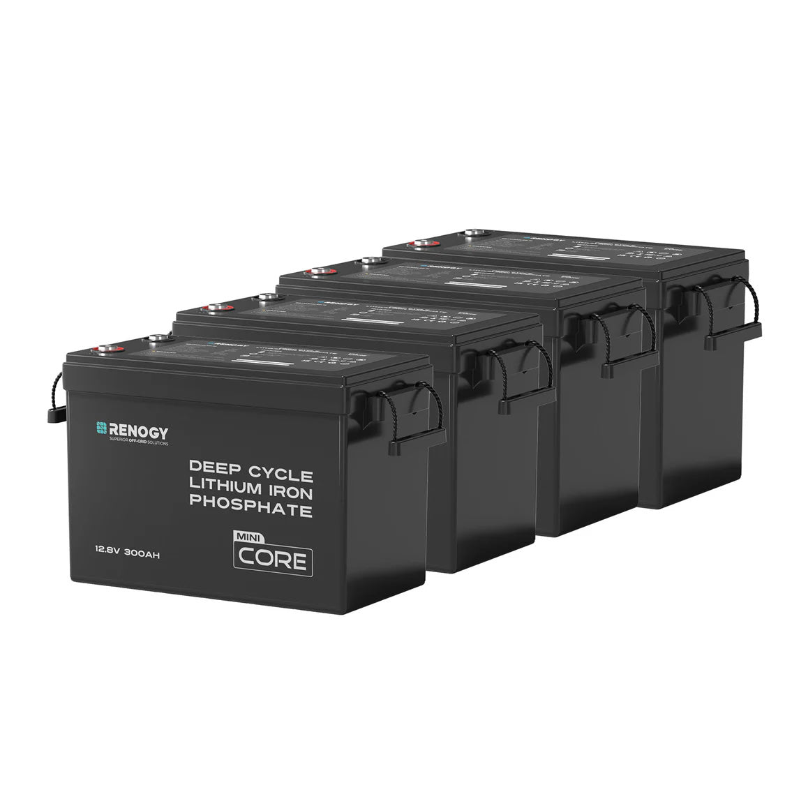 Core Mini - 12V 300Ah LiFePO4 Battery w/ Low-Temperature Protection