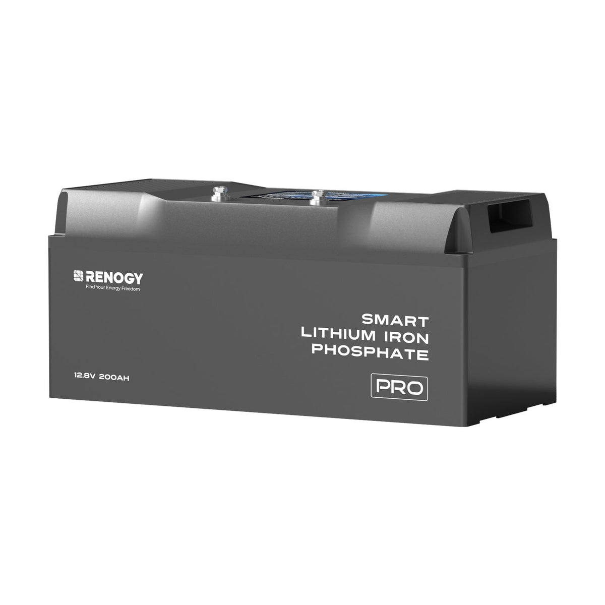 12V 200Ah Pro Smart Lithium LiFePO4 Battery w/ Bluetooth & Self-heating