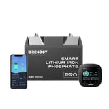 12V 100Ah Pro Smart Lithium LiFePO4 Battery w/ Bluetooth & Self-heating