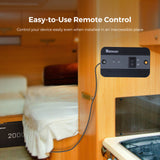12V 2000W Inverter Pure Sine Wave Motorhome Off-Grid