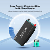 12V 2000W Inverter Pure Sine Wave Motorhome Off-Grid