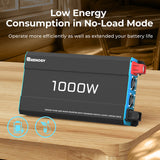 12V 1000W Inverter Pure Sine Wave Motorhome Off-Grid