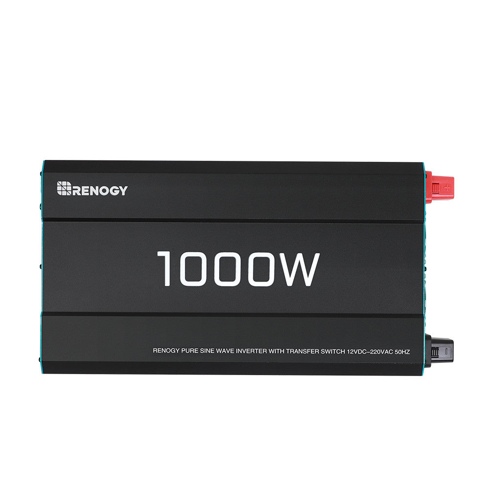 12V 1000W Inverter Pure Sine Wave Motorhome Off-Grid