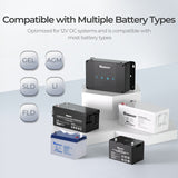 12V 30A Dual Input DC-DC On-Board Battery Charger with MPPT