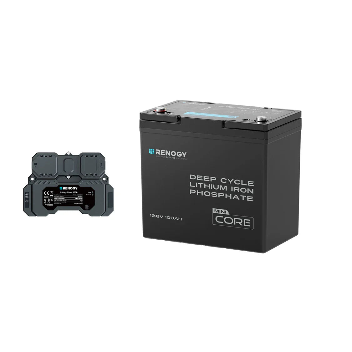 Core Mini - 12V 100Ah LiFePO4 Battery w/ Low-Temperature Protection