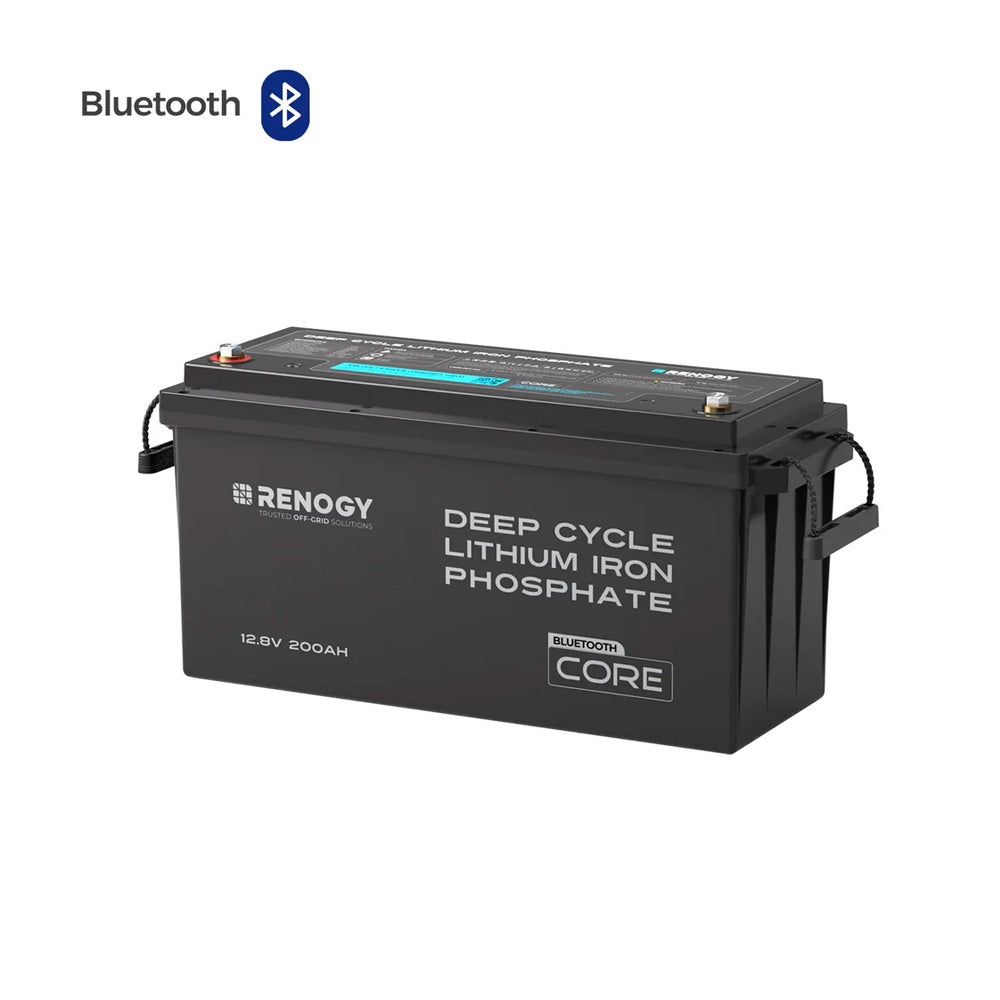 Core - 12V 200Ah Lithium Iron Phosphate Battery w/ Bluetooth