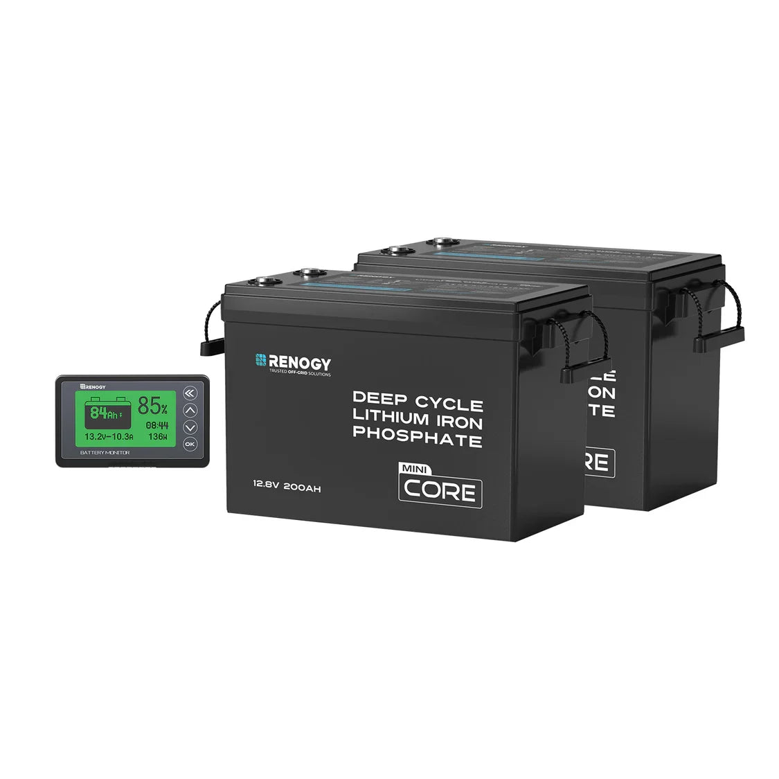 Core Mini - 12V 200Ah LiFePO4 Battery w/ Low-Temperature Protection