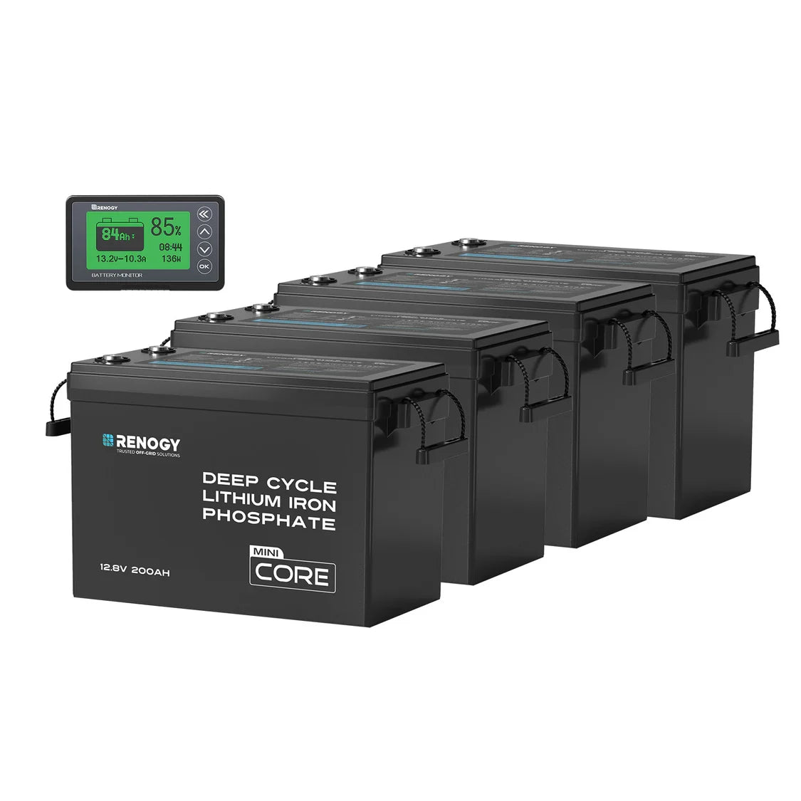 Core Mini - 12V 200Ah LiFePO4 Battery w/ Low-Temperature Protection