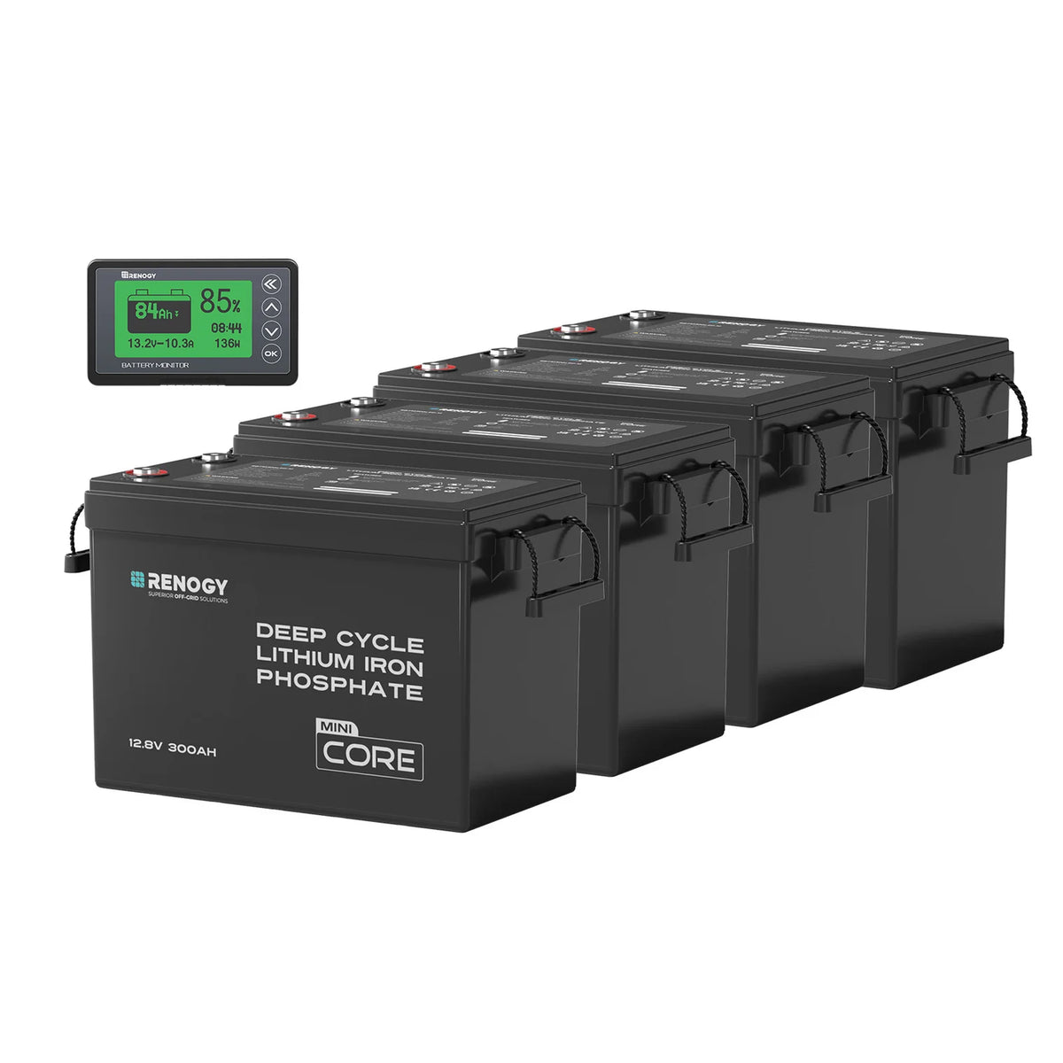 Core Mini - 12V 300Ah LiFePO4 Battery w/ Low-Temperature Protection