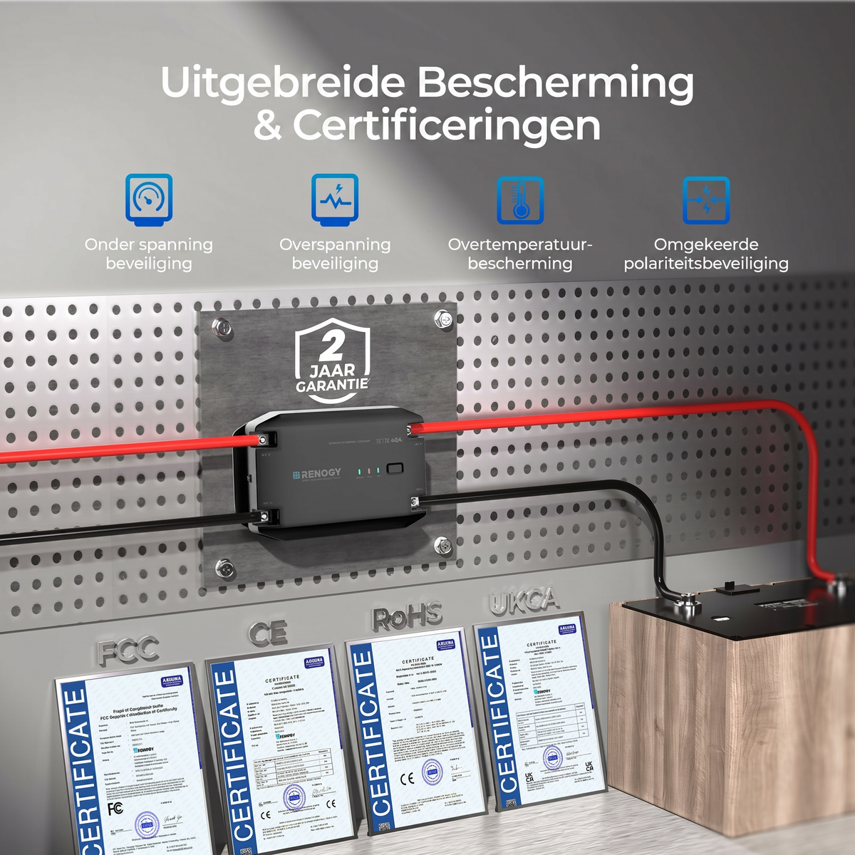 12V 40A DC-DC Battery Charger